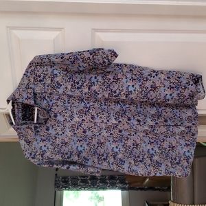 Men's Short Sleeved Button Up